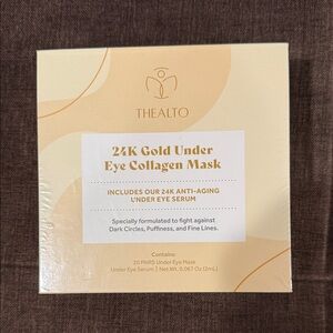 Thealto 24K Gold Under Eye Collagen Mask